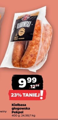 Kiełbasa głogowska Dekpol promocja