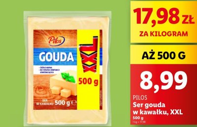 Ser gouda xxl Pilos promocja