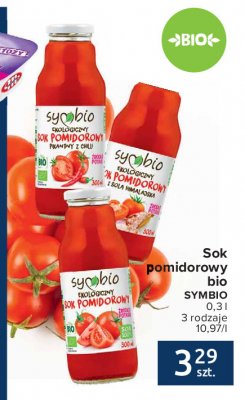 Sok pomidorowy z solą himalajską Symbio promocja