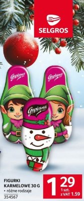 Figurki karmelowe 30 g promocja w Selgros