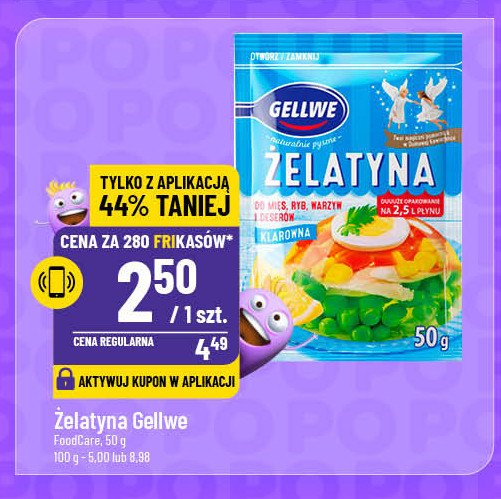 Żelatyna Gellwe promocja