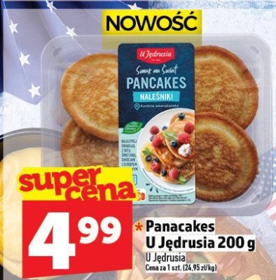 Pancakes U Jędrusia 200 g promocja w TOPAZ