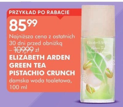 Woda toaletowa damska Elizabeth Arden Green Tea Pistachio Crunch promocja w Super-Pharm
