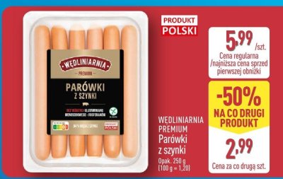 Par贸wki z szynki K-classic promocja w Aldi