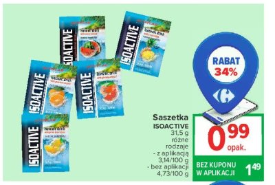 Saszetka isoactive grejpfrut-żeń-szeń Activlab promocja
