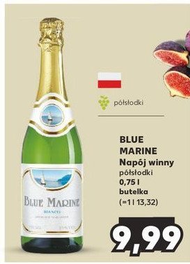 Wino Blue marine bianco promocja