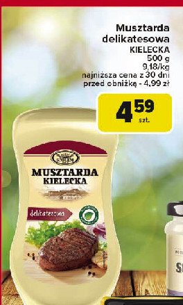 Musztarda delikatesowa Spo艂em kielce promocja