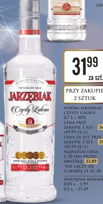 Wódka promocja w Dino