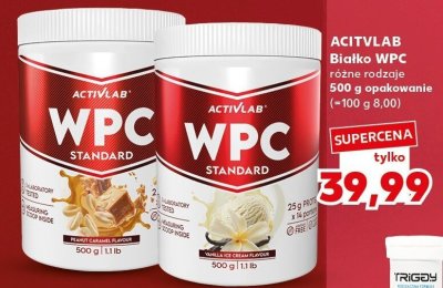 Białko WPC różne rodzaje promocja w Kaufland