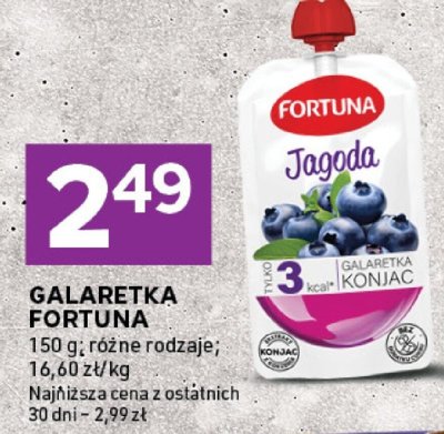 Galaretka Fortuna promocja w Stokrotka
