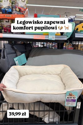 Legowisko dla psa promocja w Biedronka
