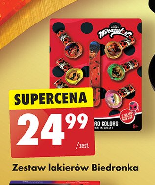 Zestaw lakierów miraculous promocja