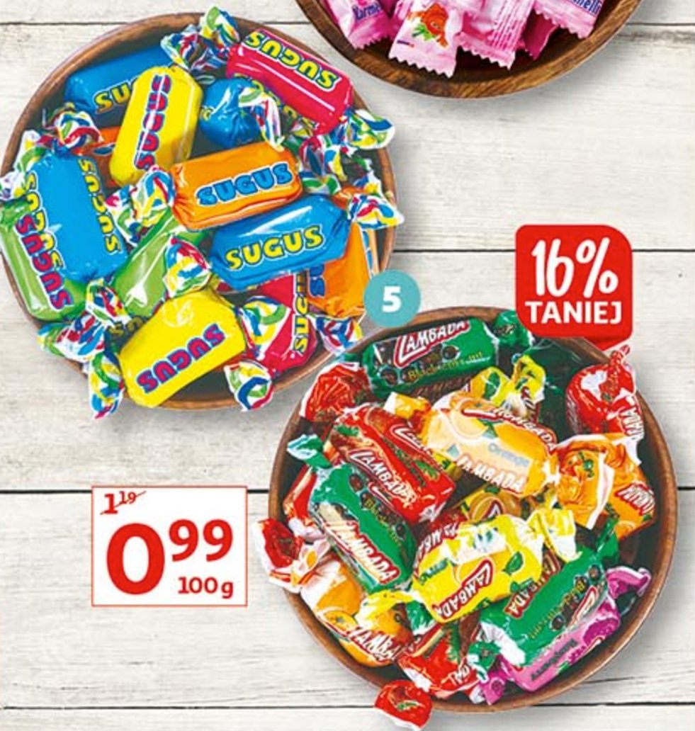 Cukierki rozpuszczalne lambada promocja