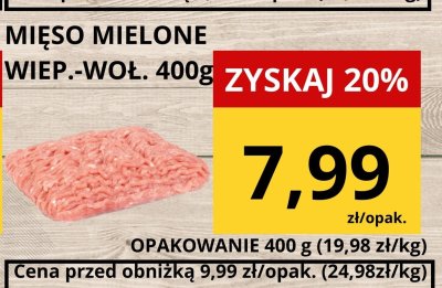 Mięso mielone wieprzowo-wołowe promocja w Supeco