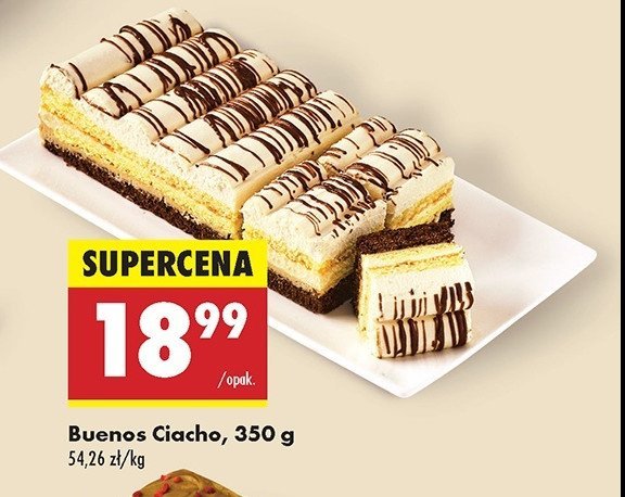 Ciasto buenos ciacho promocja w Biedronka