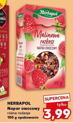 Napar owocowy Herbapol różne rodzaje 100 g promocja w Kaufland