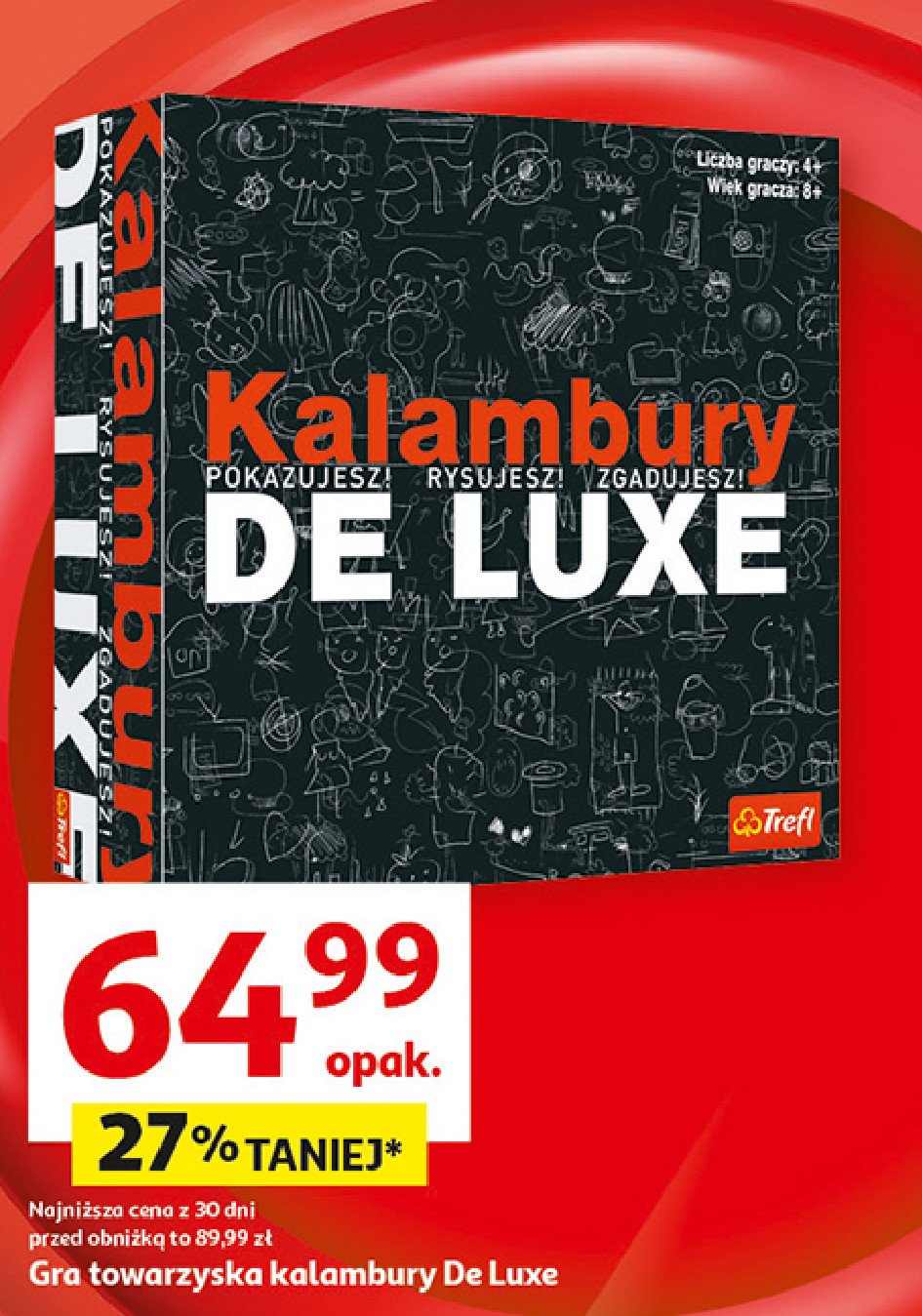 Kalambury de luxe Trefl promocja