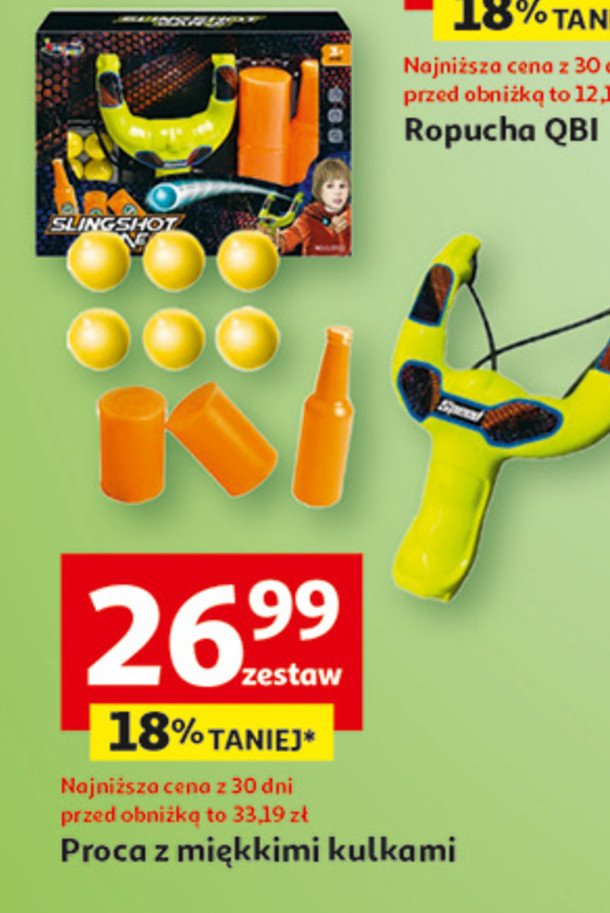 Proca na miękkie kulki promocja w Auchan