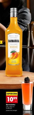 Likier Barmańska mango 21% 500 ml promocja w Biedronka