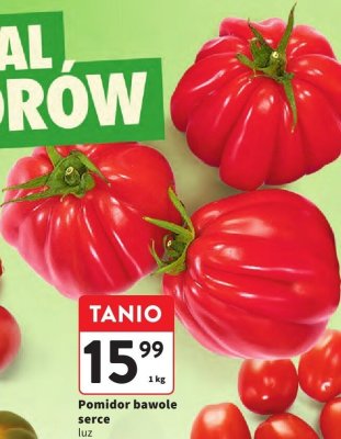 Pomidor bawole serce promocja w Intermarche