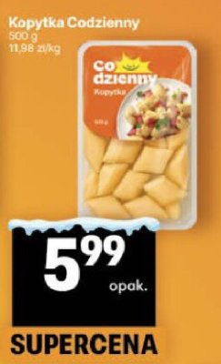 Kopytka Codzienny promocja w Delikatesy Centrum
