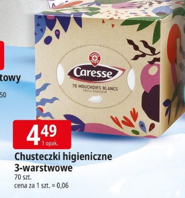 Chusteczki higieniczne 3-warstwowe promocja w Leclerc