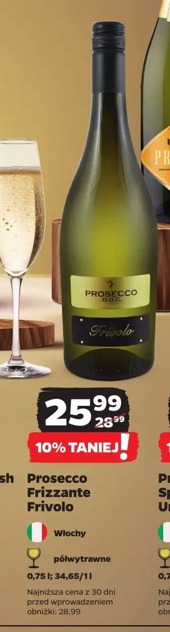 Prosecco d.o.c. Frivolo promocja w Netto