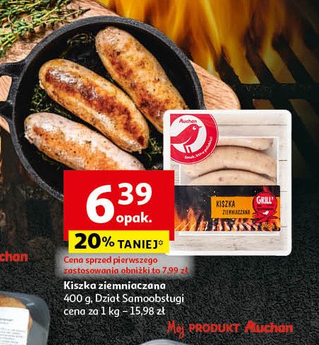 Kiszka ziemniaczana Auchan promocja