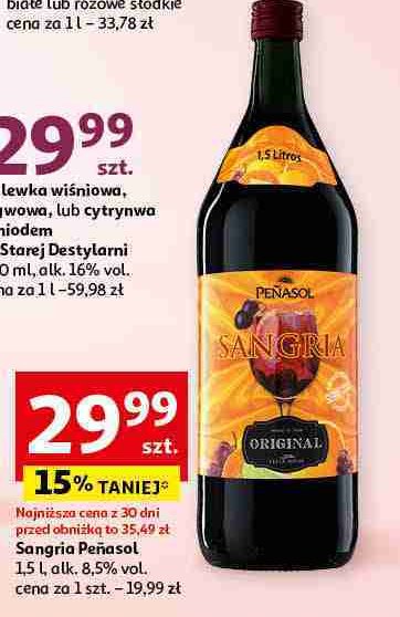 Wino PENASOL SANGRIA promocja