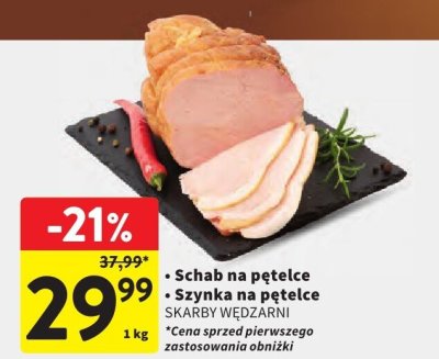 Schab na pętелce Skarby Wędzarni promocja w Intermarche