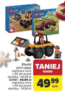 Klocki CITY LEGO 60450, 60461 promocja w Carrefour