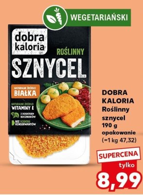 Roślinny sznycel promocja w Kaufland