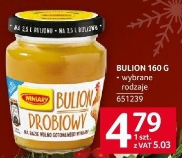 Bulion drobiowy Winiary 160g promocja w Selgros