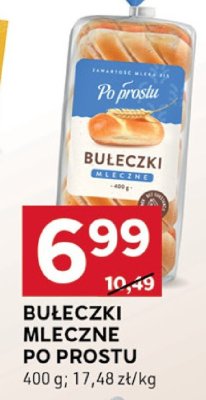 Bułeczki mleczne Po prostu promocja w Stokrotka