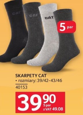 Skarpety CAT 5 par promocja w Selgros