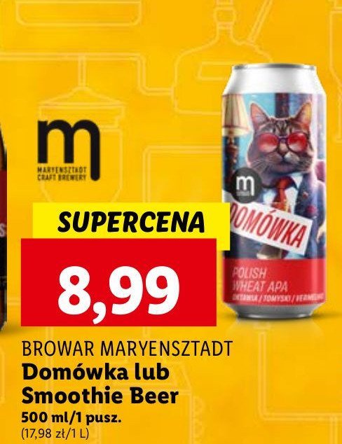 Piwo Maryensztadt smoothie beer polish fruits & chocolate promocja