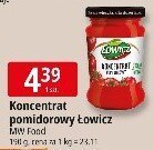 Koncentrat pomidorowy Łowicz promocja w Leclerc