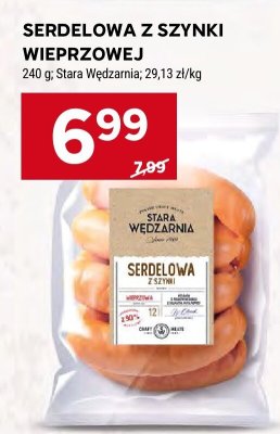 Serdelowa z szynki wieprzowej Stara Wędzarnia promocja w Stokrotka