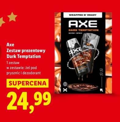 Zestaw prezentowy Axe Dark Temptation promocja w Lidl