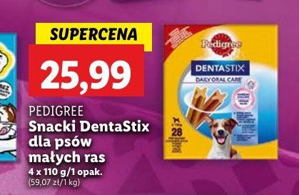 Przysmak dla psa małe rasy PEDIGREE DENTASTIX FRESH promocja