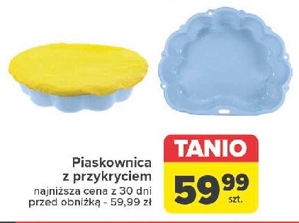 Piaskownica z przykryciem promocja