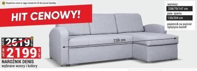 Narożnik DENIS promocja w Merkury Market