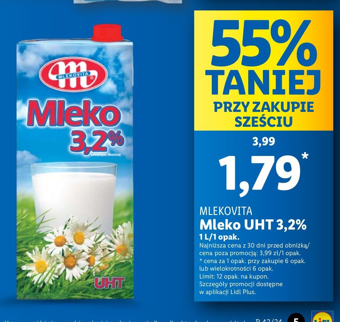 Mleko 3.2% Mlekovita promocja