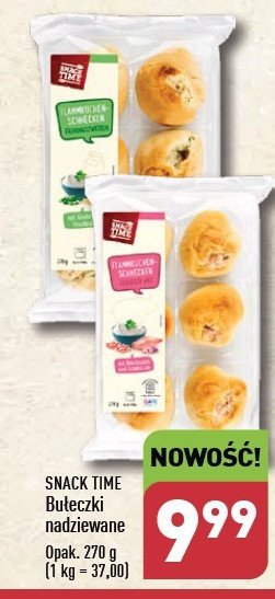 Bułeczki nadziewane z szynką Snack time promocja