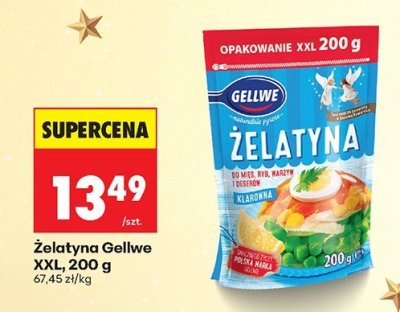 Żelatyna XXL promocja w Biedronka