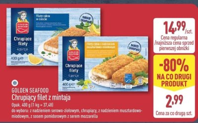 Chrupiący filet z mintaja  promocja w Aldi