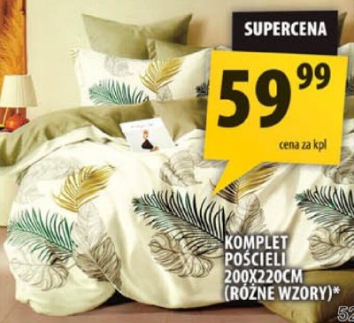 Komplet pościeli 200x220cm różne wzory promocja w Arhelan