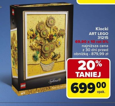 Klocki LEGO ART LEGO 31215 promocja w Carrefour