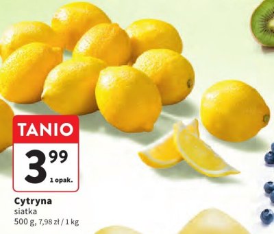 Cytryna siatka promocja w Intermarche