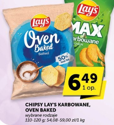 Chipsy Lay's karbowane promocja w Euro Sklep